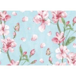 Plastico Adesivo 45cmx10m Floral Azul-108862-64187