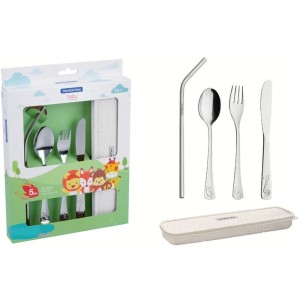 Talher Conjunto Infantil Inox 5pcs-109104-44776