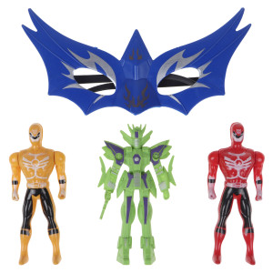 Boneco Heroi Kit 3pcs E Mascara-841314-19151