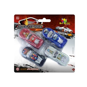 Carro Esporte Friccao 4pcs Na Cart-830489