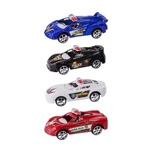 Carro Policia Friccao 4pcs Na Cx-830484-22175