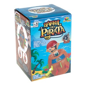 Jogo Barril Do Pirata 16x10 Cm-839706