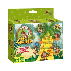 Jogo Pula Macacos 15cm-833051-32902