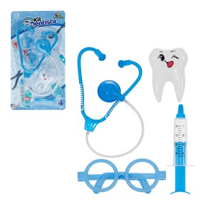 Kit Dentista Boy 4 Pcs Na Cartela-842234-20004