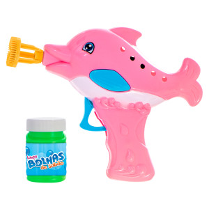 Lança Bolha De Sabão Golfinho Fricção-842605-65589