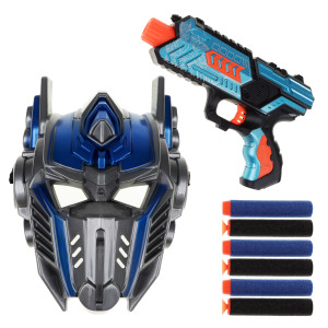 Lança Dardo Com 6 Dardos E Máscara Robô-833073-25500