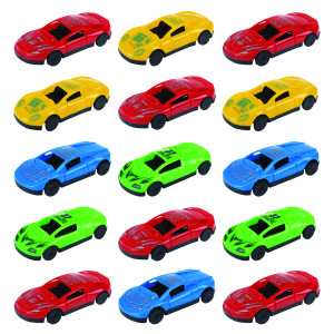 Carrinho Sport Car Racing Roda Livre Com 15 Unidades-837840-60805