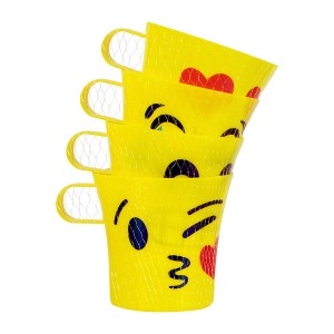 Caneca Plástica Smile Com 4 Peças-841507-73461