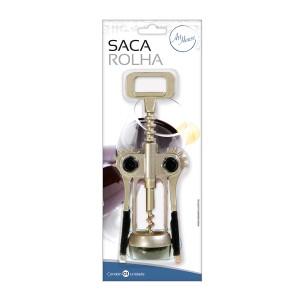 Saca Rolhas Com Abridor Metal-832202-79027