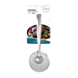 Peneira Com Pinça Para Fritura Inox-841633-24689