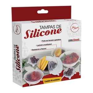 Tampas De Silicone Com 6 Peças-841964