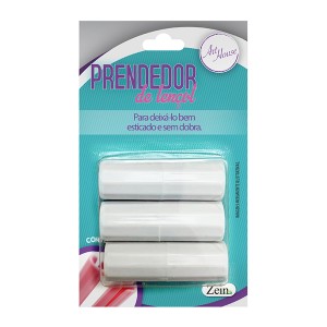 Prendedor De Lençol Com 3 Peças-836394