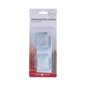 Protetor De Quina Silicone Com 4 Pçs-841895