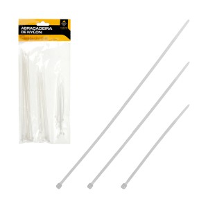 Abraçadeira Nylon Com 50 Peças - 3 Tamanhos-831707-98449