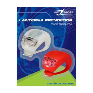 Lanterna Para Bike Silicone Com 2 Peças-832339