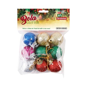 Bola Glitter Nº 3 Com 9 Peças-833408-495