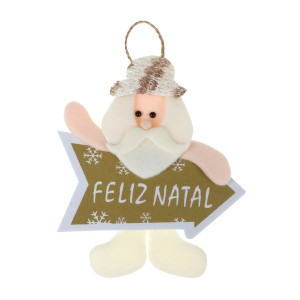 Enfeite Noel Ou Boneco Com Placa-836601-12001