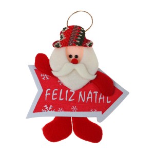 Enfeite Noel Ou Boneco Com Placa-836600-28496