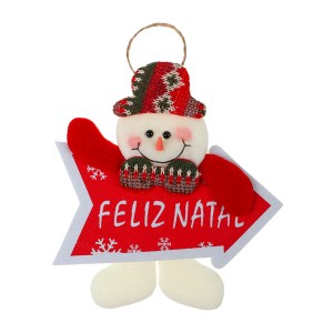 Enfeite Noel Ou Boneco Com Placa-836600-42531