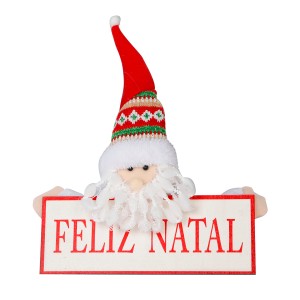 Rosto Com Placa Feliz Natal-838162-73151