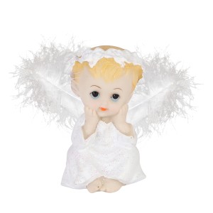 Resina Anjo Asa Com Pluma-838109-15556