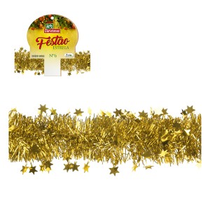 Festão Estrela Dourado-836863-81299