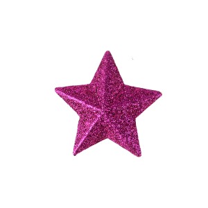 Estrela Glitter Com 4 Peças-833911-41530