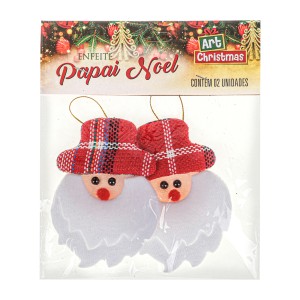 Cabeça Papai Noel Soft Com 2 Peças-842661-62439