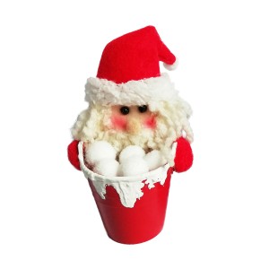 Papai Noel Com Cesto De Neve-842754-16443