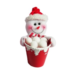 Papai Noel Com Cesto De Neve-842754-87717