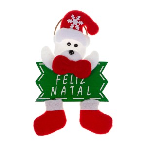 Bonecos Sortidos Com Placa Feliz Natal-838321-50029