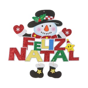 Enfeite Noel Ou Boneco De Neve Merry Christmas-838409-52836