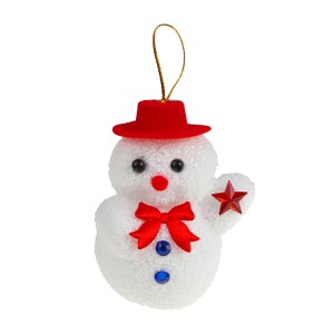 Enfeite Boneco De Neve Isopor-836647-65806