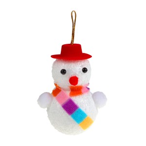 Enfeite Boneco De Neve Isopor-836646-15240