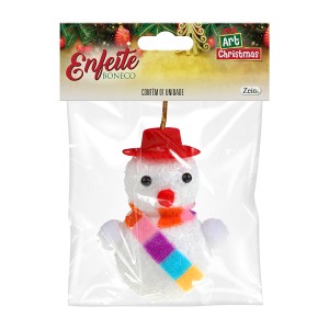 Enfeite Boneco De Neve Isopor-836646-28897