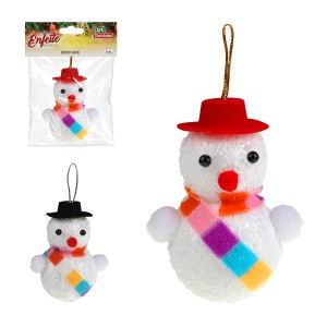 Enfeite Boneco De Neve Isopor-836646-93266