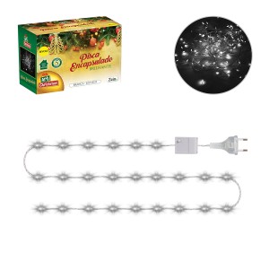 Pisca Encapsulado Com 100 Leds Branco 5 Funcões-837324-18512