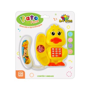 Telefone Pato Com Luz E Som-833226