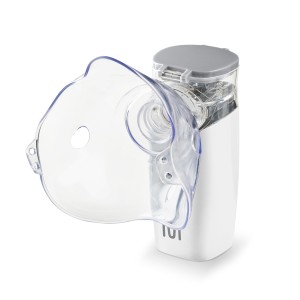 Inalador Mesh Branco E Cinza-HC215