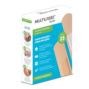 Curativo Tradicional Bege Com 25 Unidades-HC491