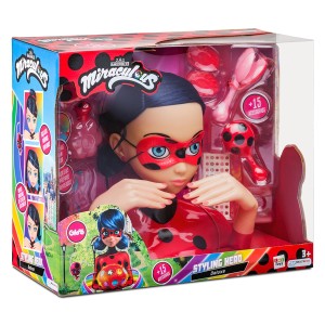 Busto Ladybug Styling Head Deluxe Com Acessórios-BR1579