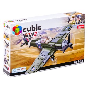 Cubic Wwii Avião De Combate 290pcs-BR1486