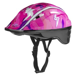 Kit De Proteção Feminino Girl Power C/ Capacete, Tornozeleira E Cotoveleira-BR1632