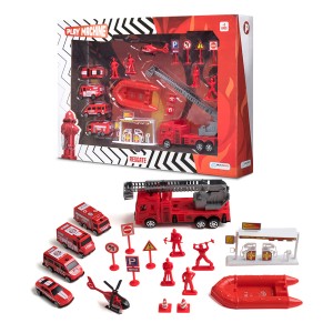 Play Machine - Play Set Bombeiro Resgate-BR969-52652