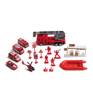 Play Machine - Play Set Bombeiro Resgate-BR969