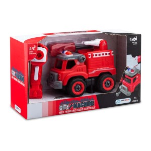 City Machine - Caminhao De Bombeiros Esguicho-BR1085