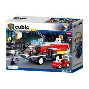 Cubic Bombeiros Resgate No Aeroporto 381pcs-BR1494