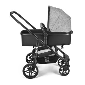 Carrinho Passeio 2 Em 1 Beyond Multikids Baby Cinza-BB429-21499