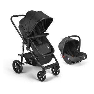 Carrinho Beyond Multikids Baby Preto Para Código Bb428t-BB428A