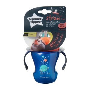 Copos De Treinamento Com Canudo Trainer Straw 1 Und 8oz/230ml - Azul-TT028-22004